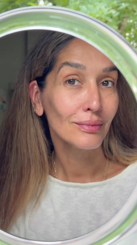 Instagram post by @tianykirilove for Lancôme. Caption reads: [...] taking very good care of now. ❤️ With....