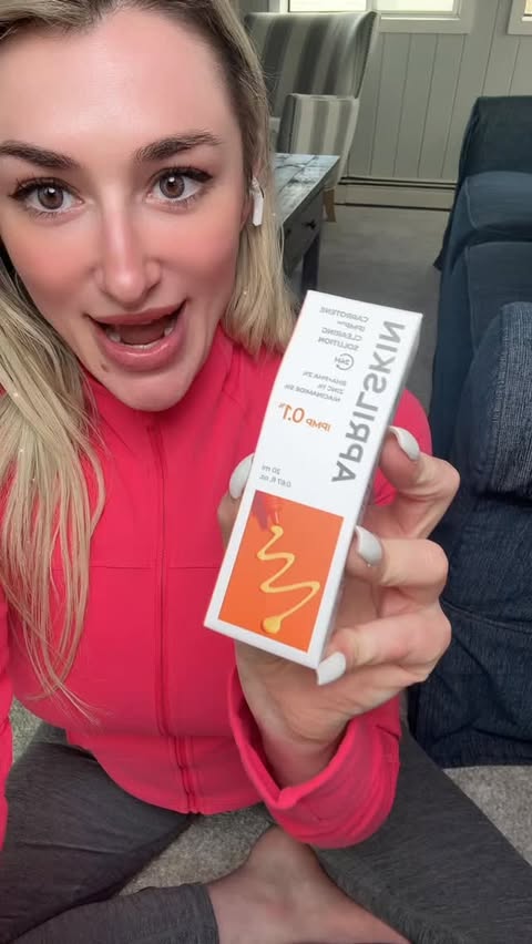 Instagram post by @taytay__31 for APRILSKIN. Caption reads: Thank you @aprilskin_global #tiktokshopaffiliate....
