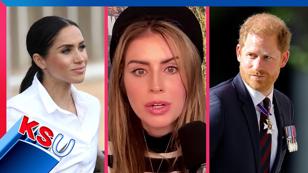 YouTube post by @KinseySchofieldUnfiltered for Pique Life. Caption reads: SOURCE: Prince Harry & Meghan Markle ‘Divorced....