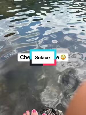 TikTok post by @hillann7 for Solace Bands. Caption reads: [...] #TikTokShop #ComfortFinds #2026@Solace Bands.