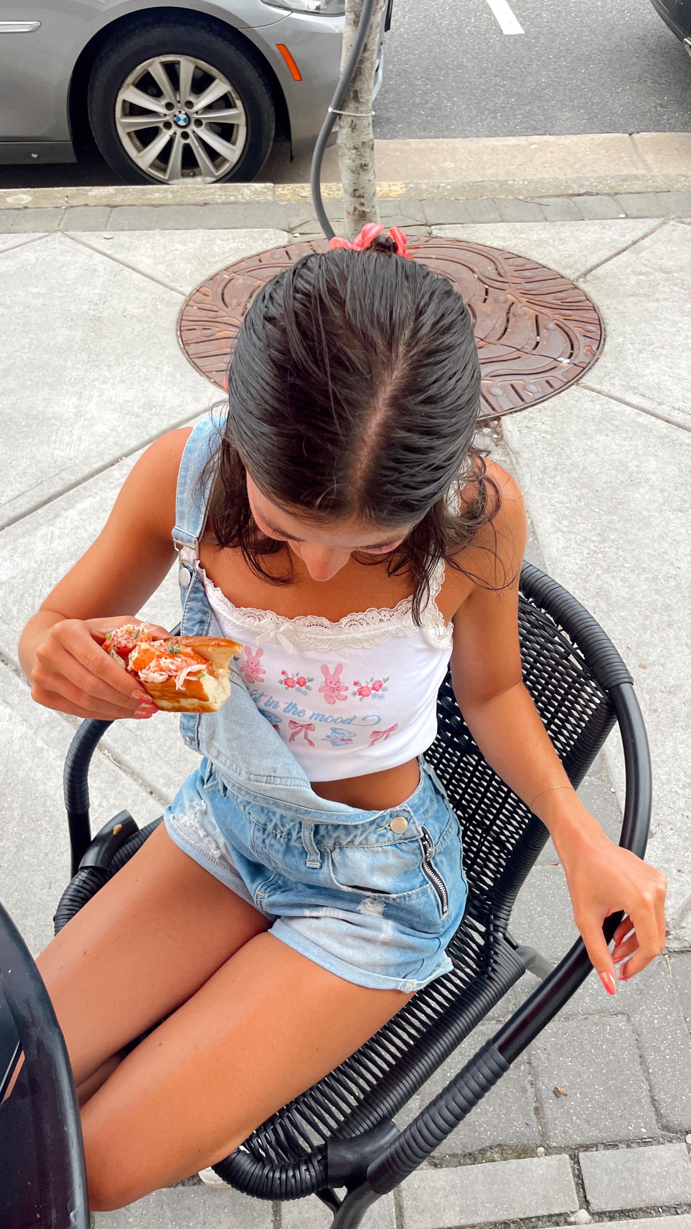 Instagram post by @brookehyland for Pennie. Caption reads: Being an older sister is a blessing that comes....