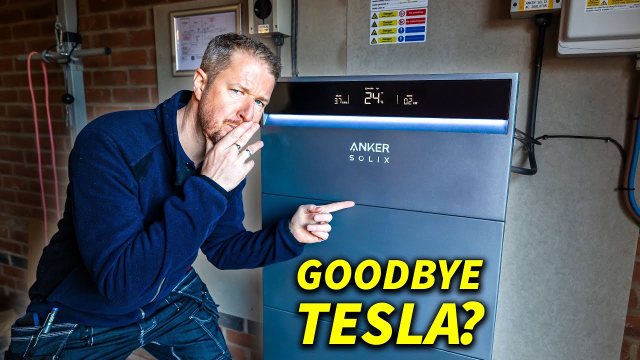 YouTube post by @artisanelectrics for AnkerMake. Caption reads: Is this the SMARTEST home battery storage system?.