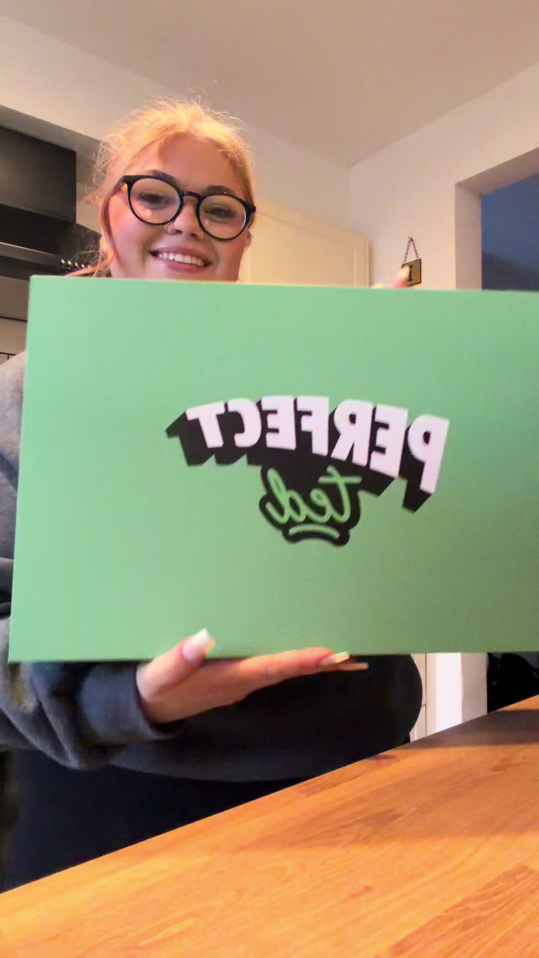 TikTok post by @lilly_mae37 for PerfectTed. Caption reads: Always a good day when @PerfectTed arrives! ....