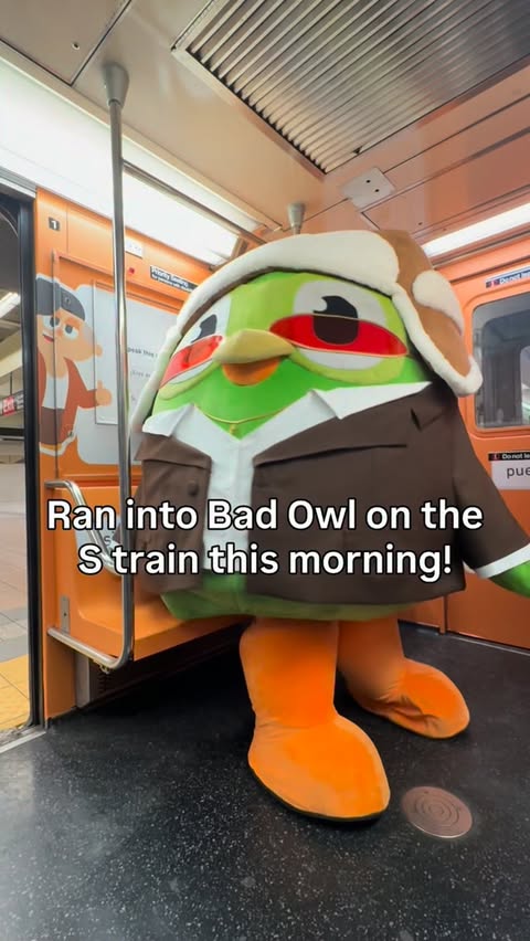 Instagram post by @nycfamilyexplorer for Duolingo. Caption reads: 🚨Free @duolingo to learn Spanish before....