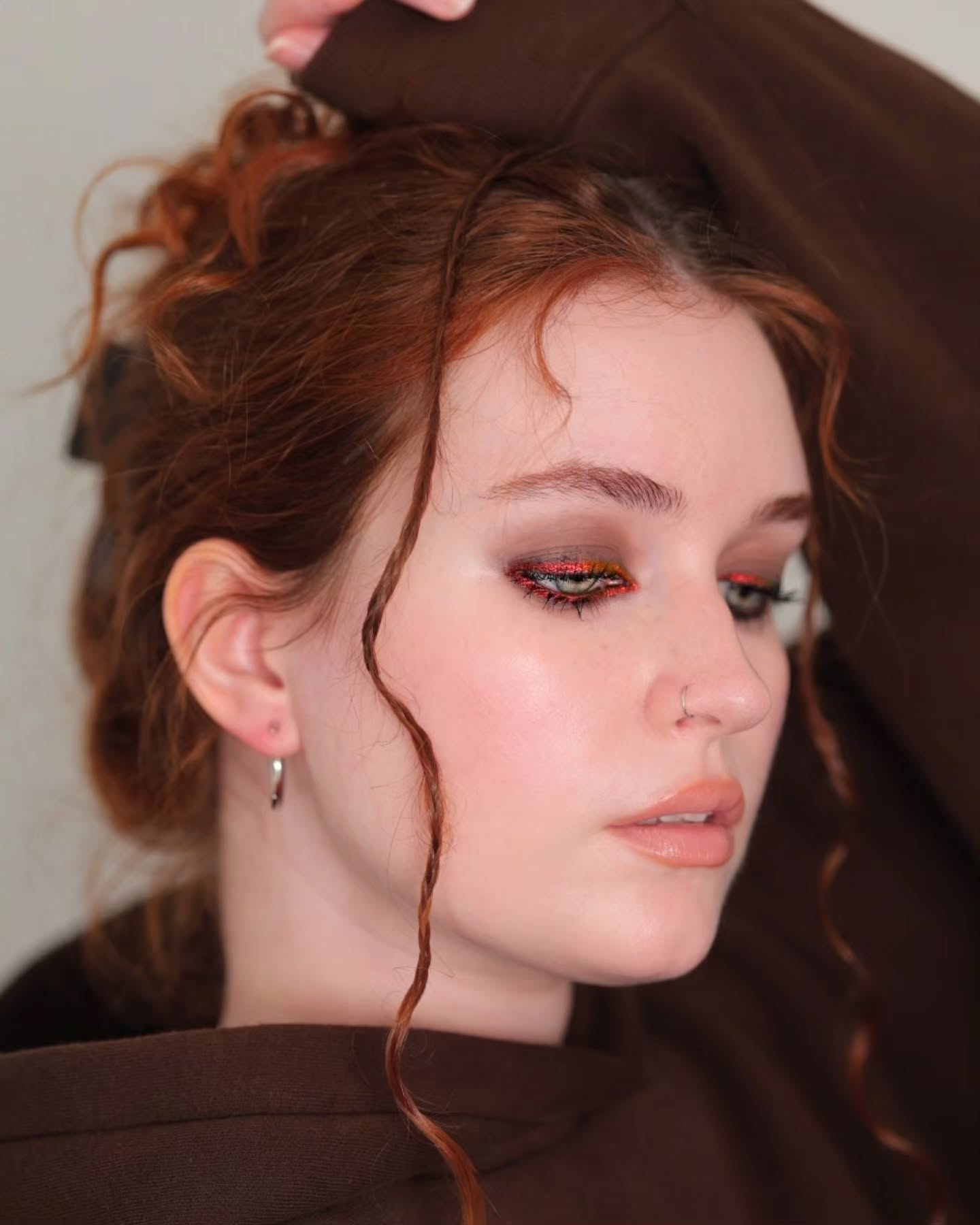 Instagram post by @merry.laney for Pacifica Beauty. Caption reads: leaning into fall 

skin:
@covergirl smoothers....