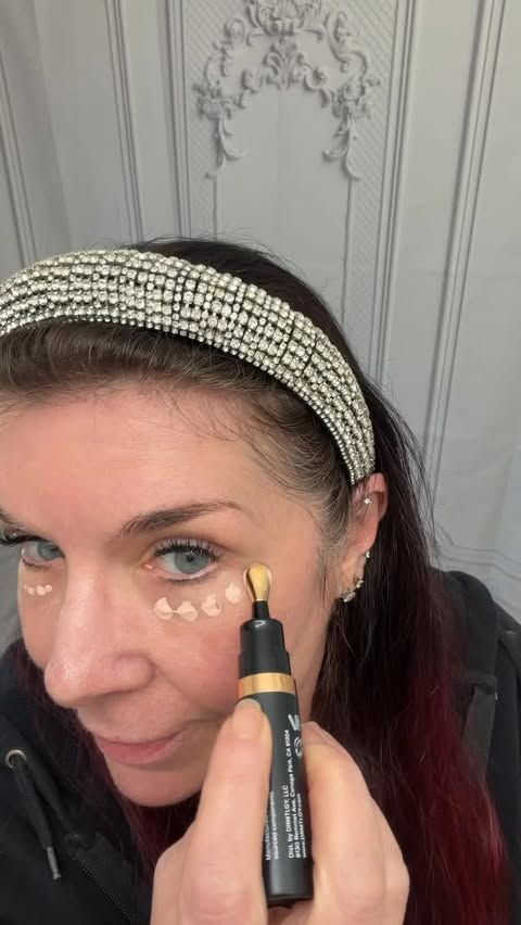 Instagram post by @muaythaijody for DRMTLGY. Caption reads: [...] 🔗 #skincare #undereyes #beautytips @drmtlgy....