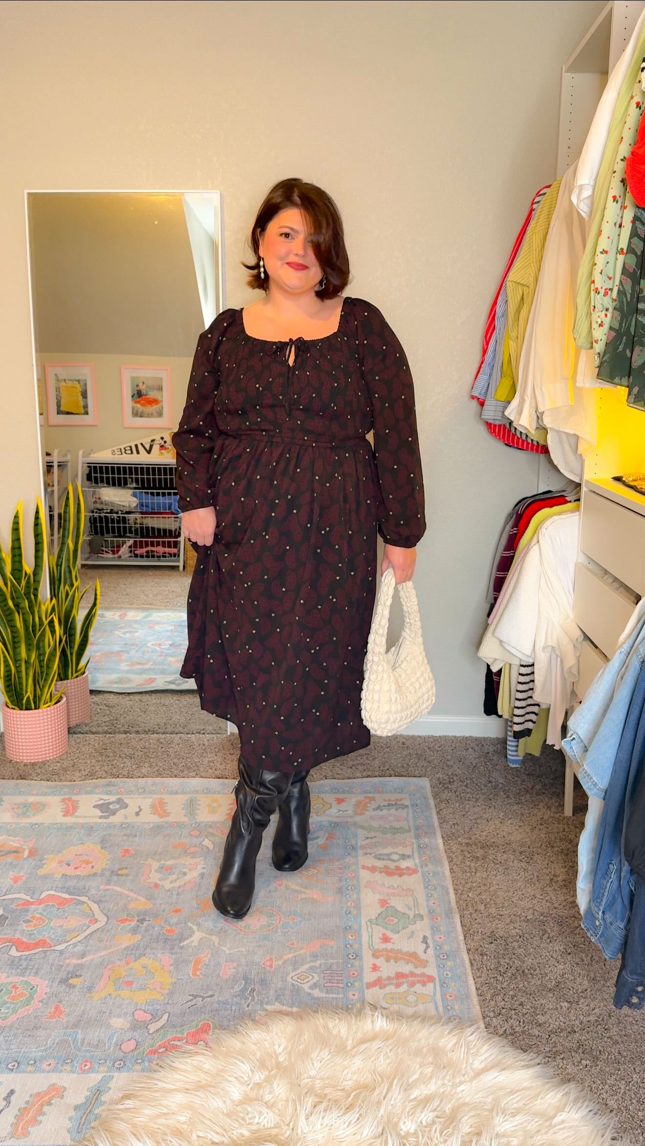 Instagram post by @mollykaynelson for Lane Bryant. Caption reads: can you believe these looks are all from lane....