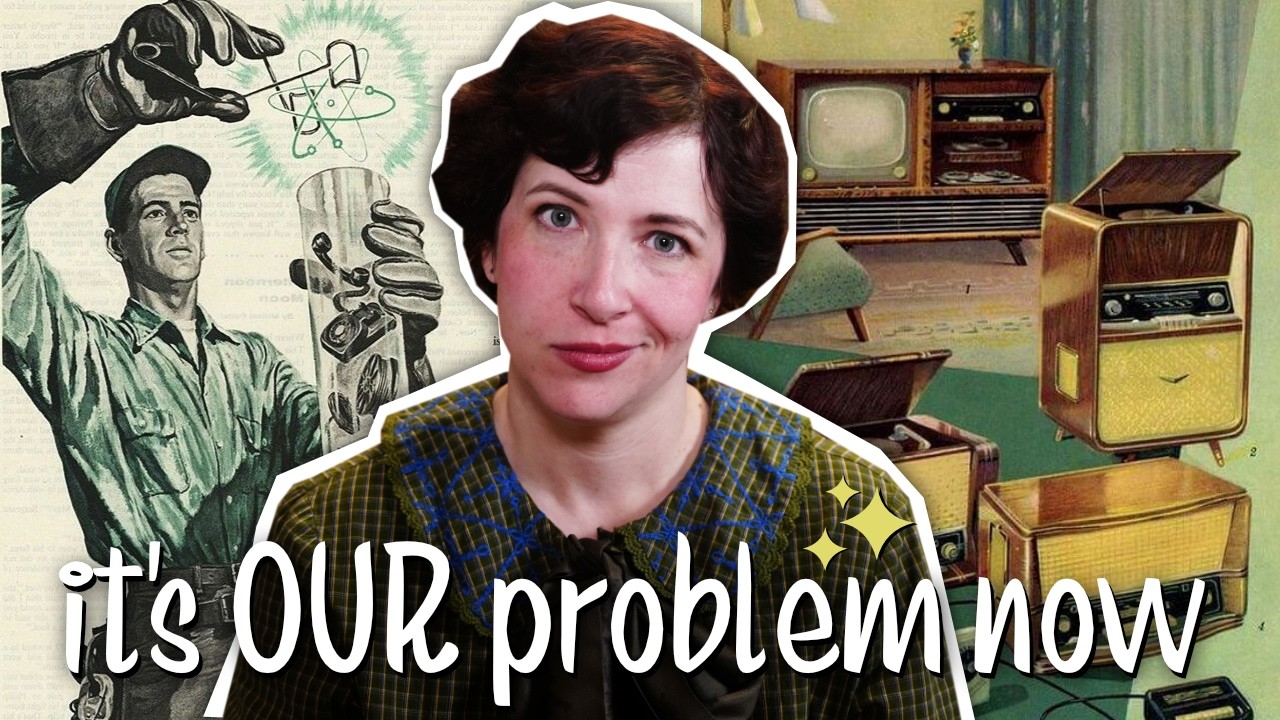 YouTube post by @NicoleRudolph for Birch. Caption reads: The 1950s Ruined Everything.