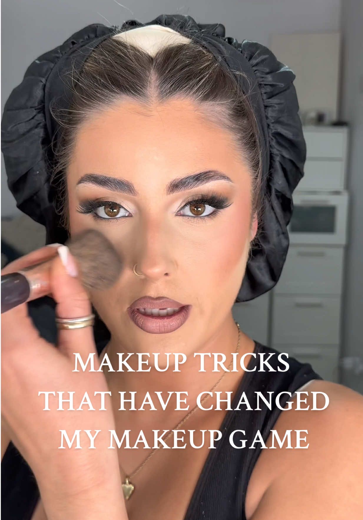 TikTok post by @georgia.barratt for MCoBeauty. Caption reads: [...] it’s my RIDE OR DIE 🫶🏼✨ @MCoBeauty UK ad.