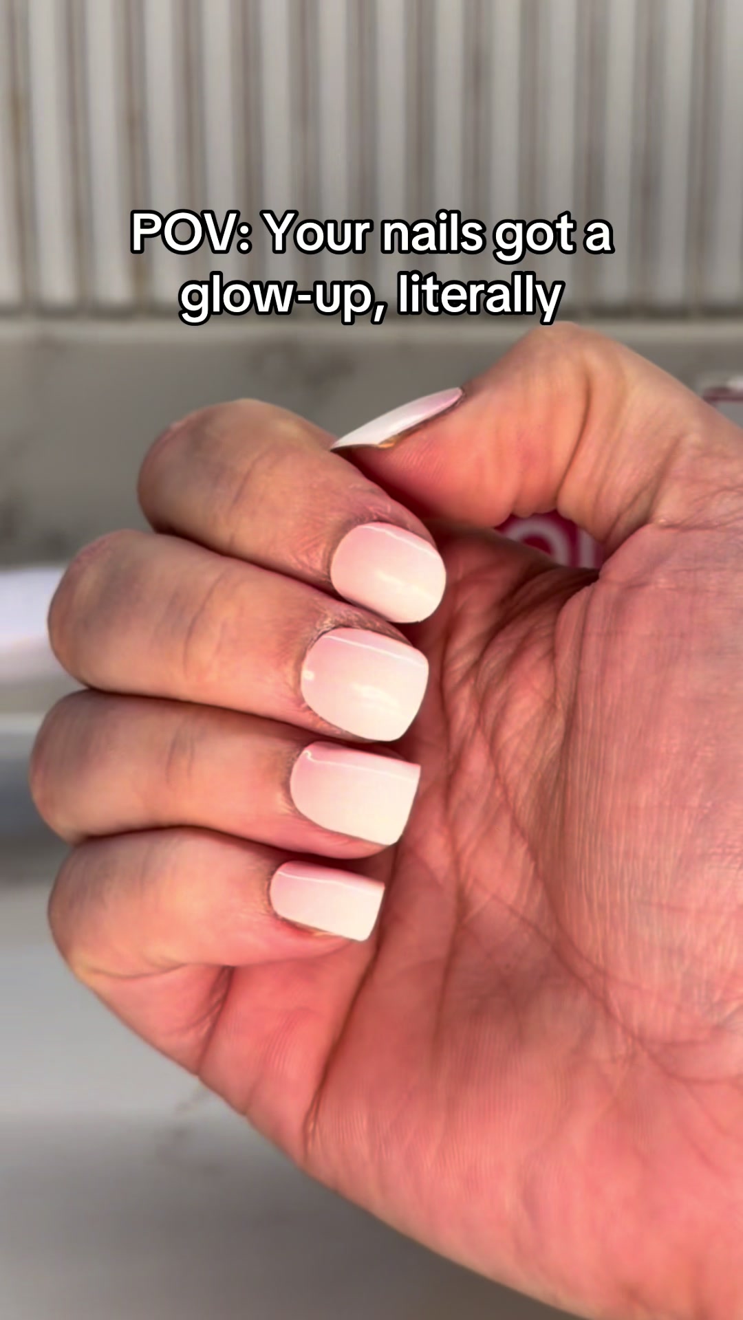 TikTok post by @lilymckenzie2 for Holy Gels. Caption reads: [...] day 6 and the nails are still nailing @Holy....