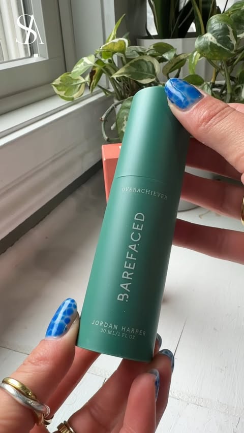 Instagram post by @skincareanarchy for Barefaced. Caption reads: [...] episode, Jordan Harper, founder of....