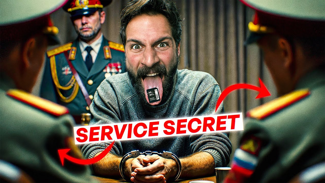 YouTube post by @HitTheRoad for IPLN. Caption reads: HOW DID WE BLUFF THE SECRET SERVICES?! (arrest in....