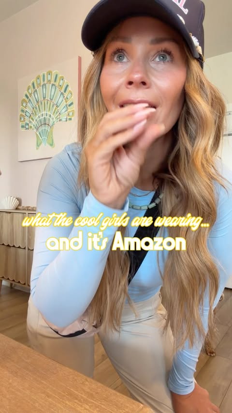 Instagram post by @claire.tammaro for Qinsen. Caption reads: [...] it came from Amazon… Partnering with....