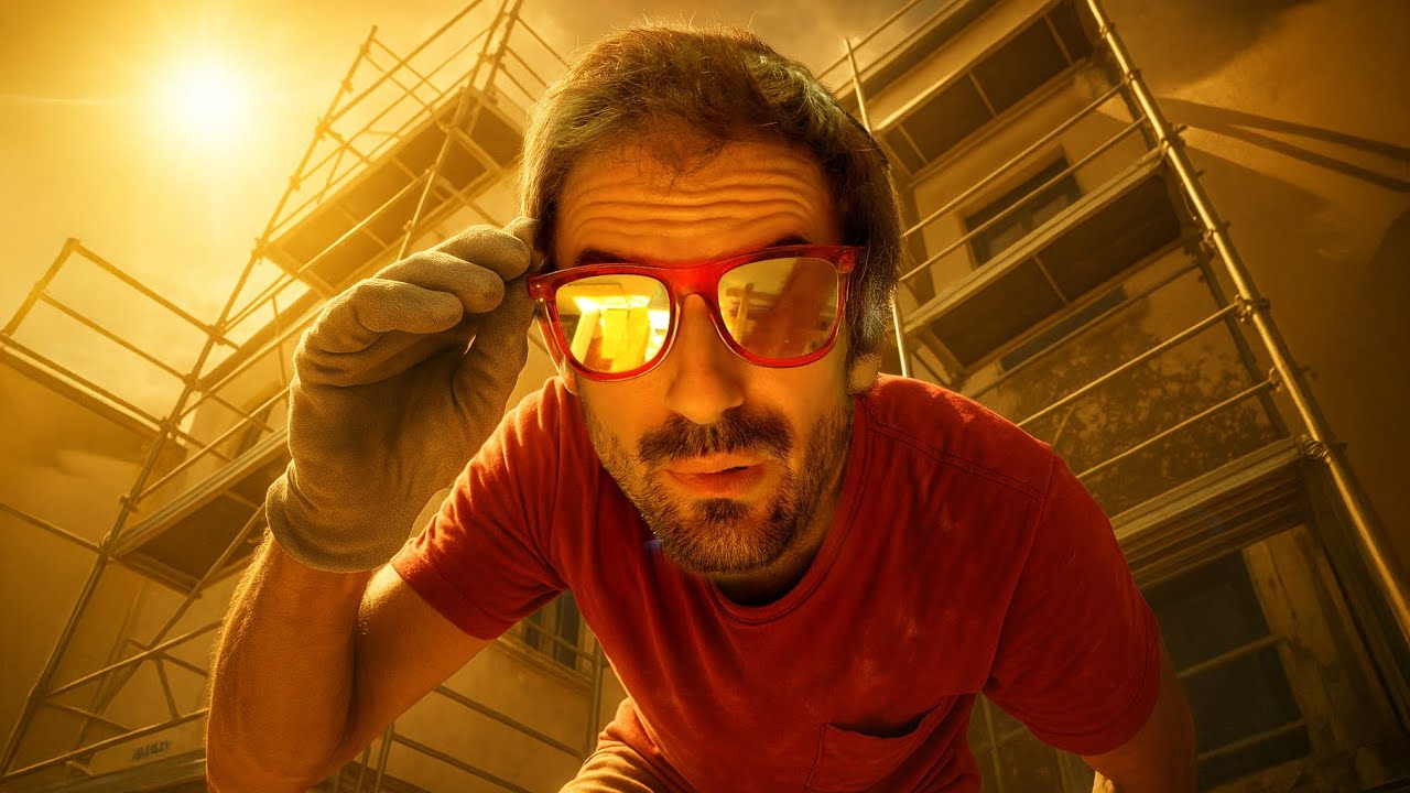 YouTube post by @FrenchRenovation for leboncoin. Caption reads: I can't take it anymore 🥵.