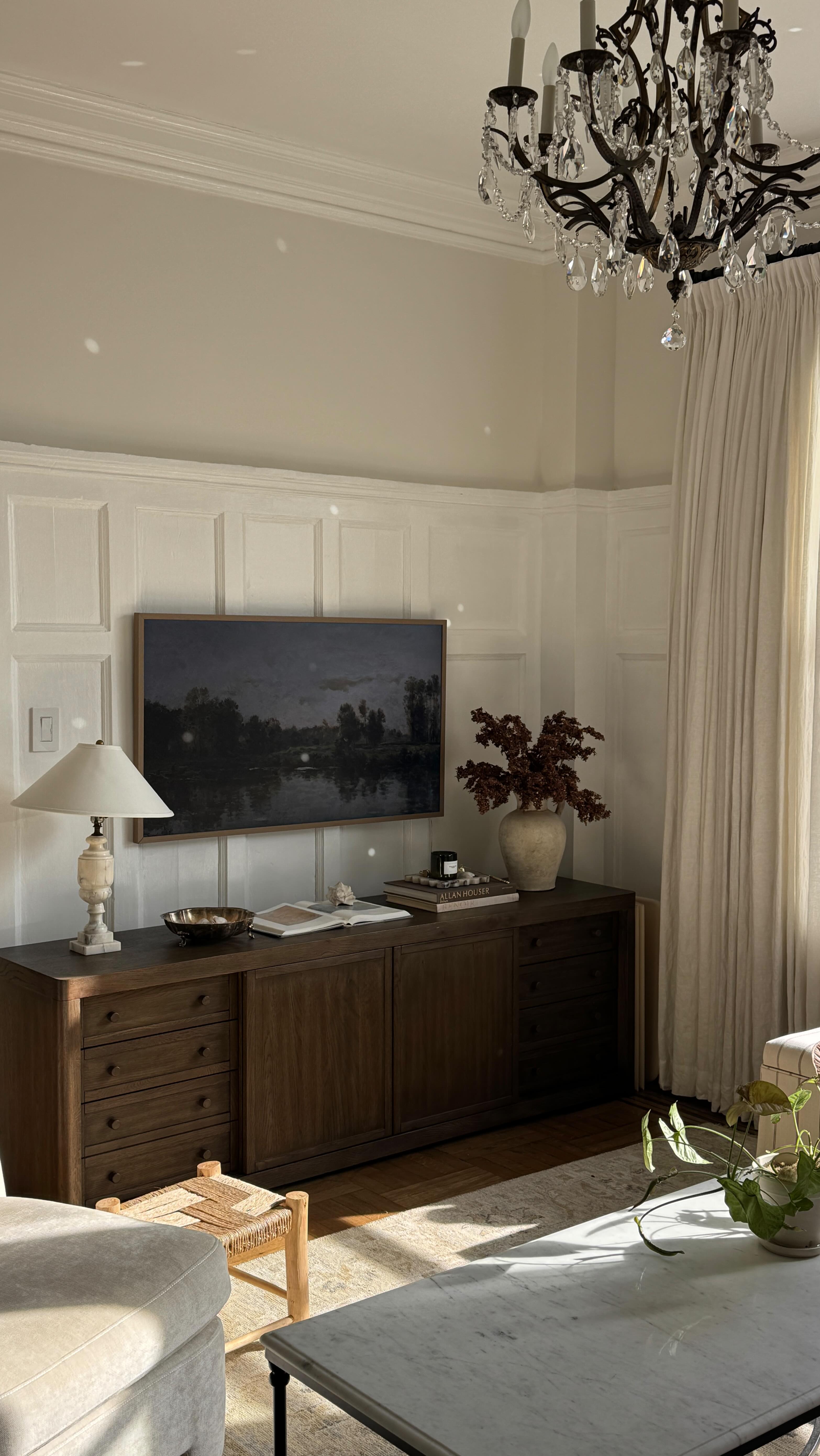 Instagram post by @mycityapartment for Benjamin Moore. Caption reads: & if you think I still didn’t get it right and it....