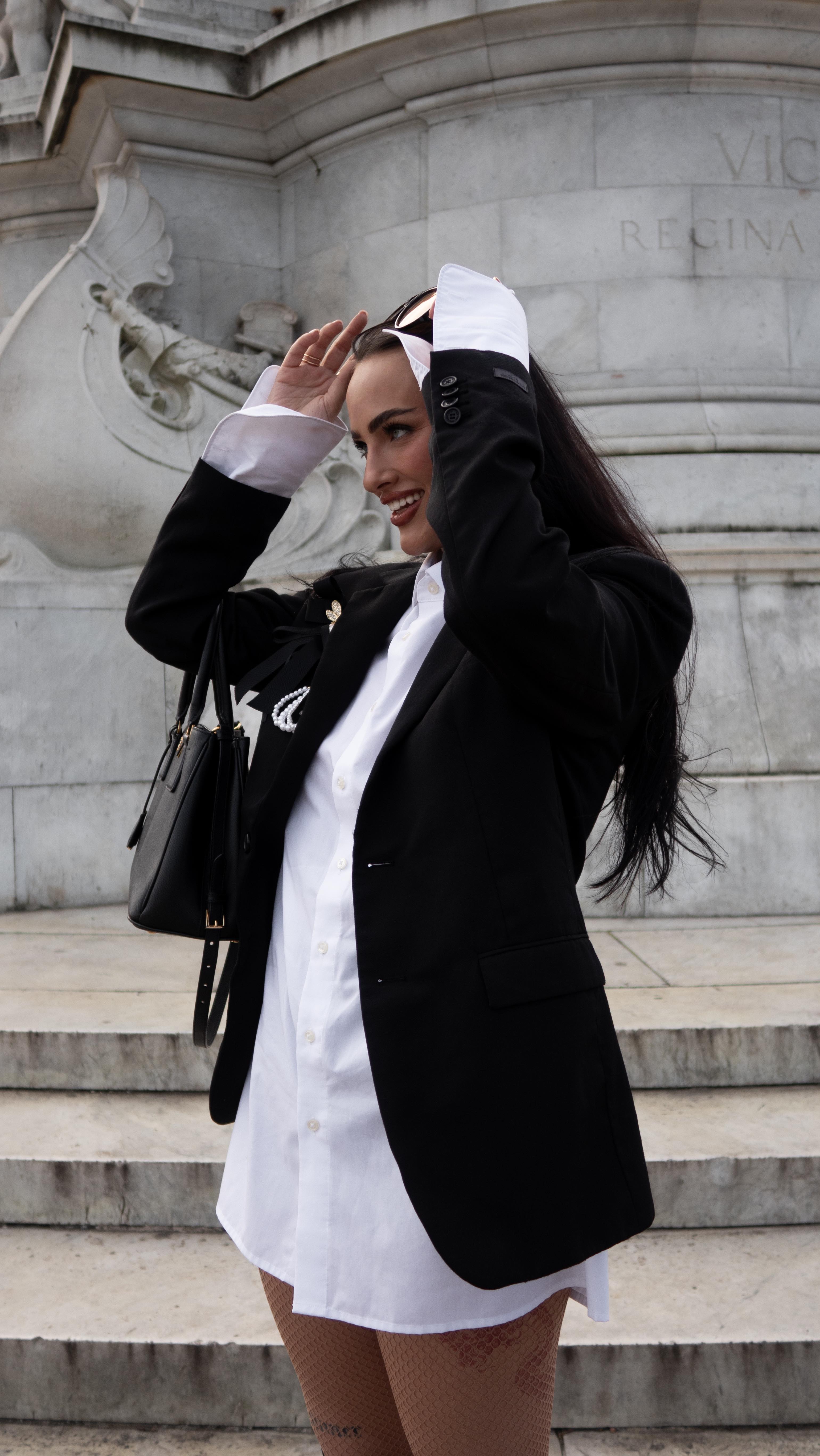 Instagram post by @paulina_ljubas for SHEIN Germany. Caption reads: [...] #SHEINFestivalOutfit @sheingermany.