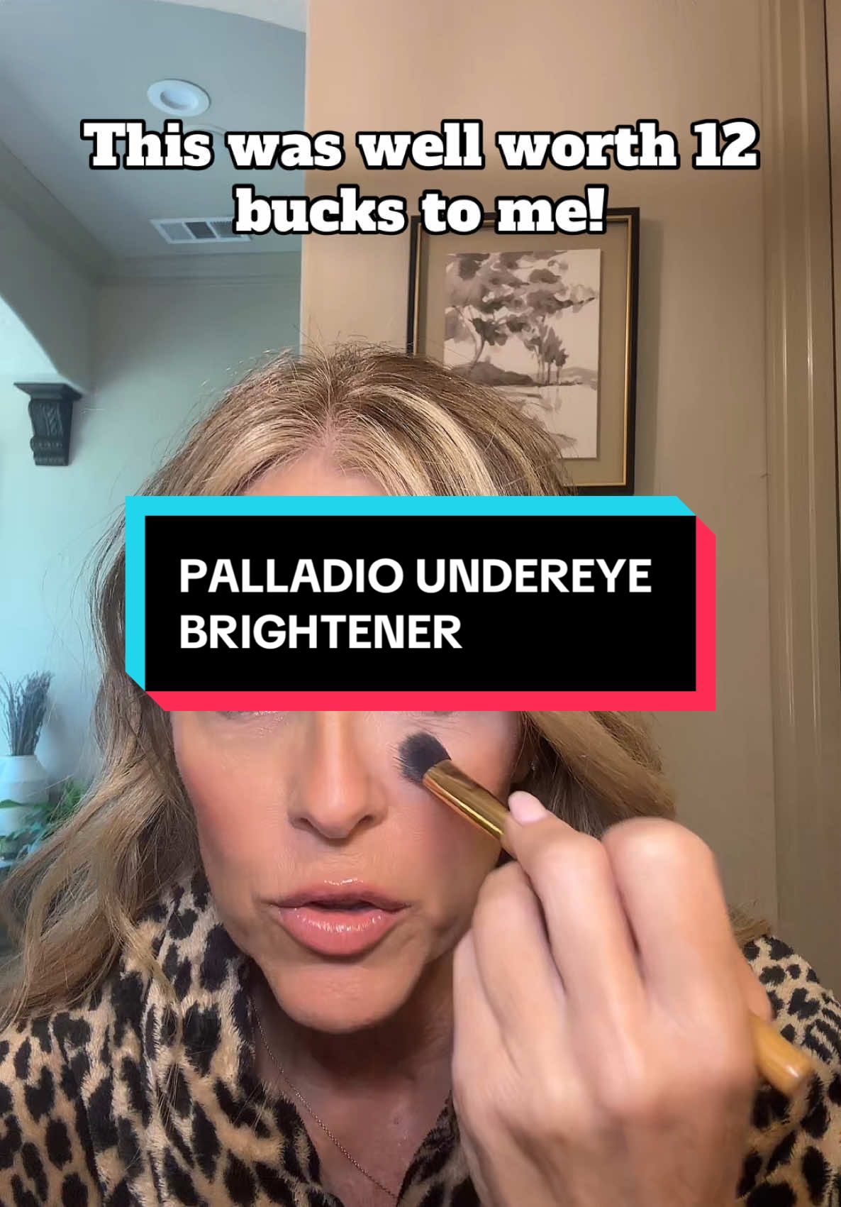 TikTok post by @shelbymalonekitchens for Palladio Beauty. Caption reads: [...] Best part is, $12! @Palladio Beauty....