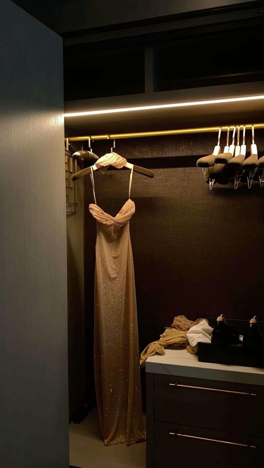 Instagram post by @michellexbrn for MARTINI. Caption reads: Girls night essentials: good vibes & a MARTINI....