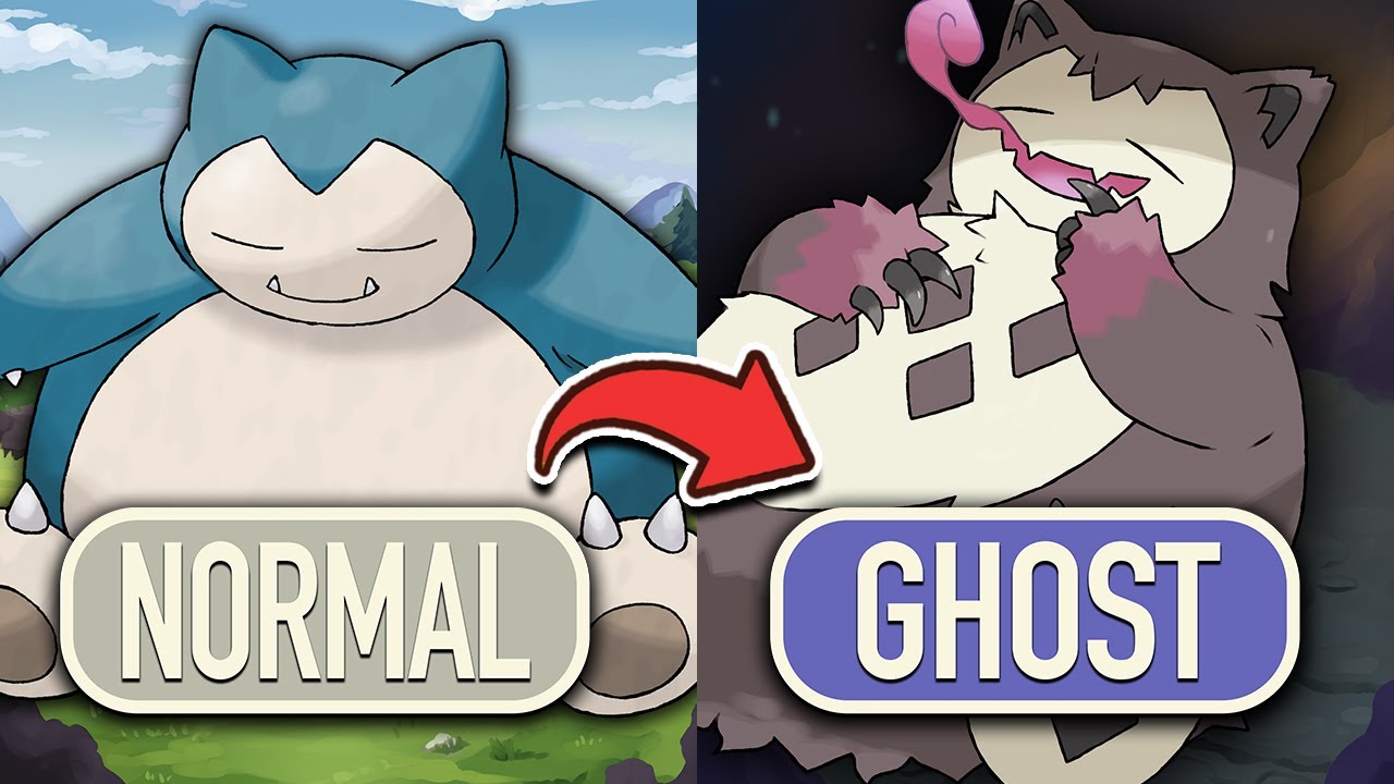 YouTube post by @HoopsandHipHop for TokyoTreat. Caption reads: What if Pokémon Had OPPOSITE Typings?.