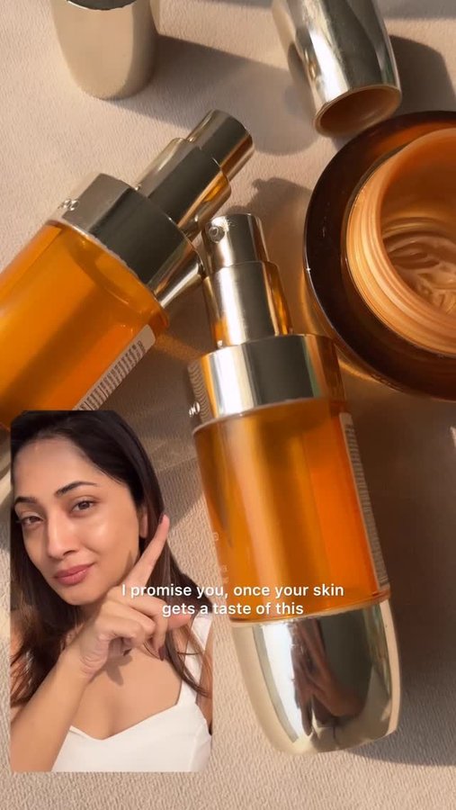 Instagram post by @all.things.bomb for Nykaa. Caption reads: If you want to treat your skin to the ultimate....