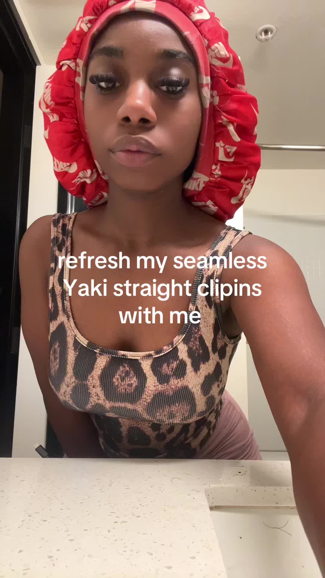 TikTok post by @neenah.again for Mscoco Hair. Caption reads: @Mscoco Hair trust the process .