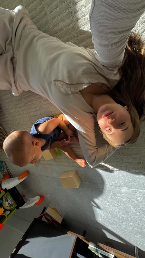 Instagram post by @rach.vinn for True Classic. Caption reads: We all deserve high quality basics that help us....