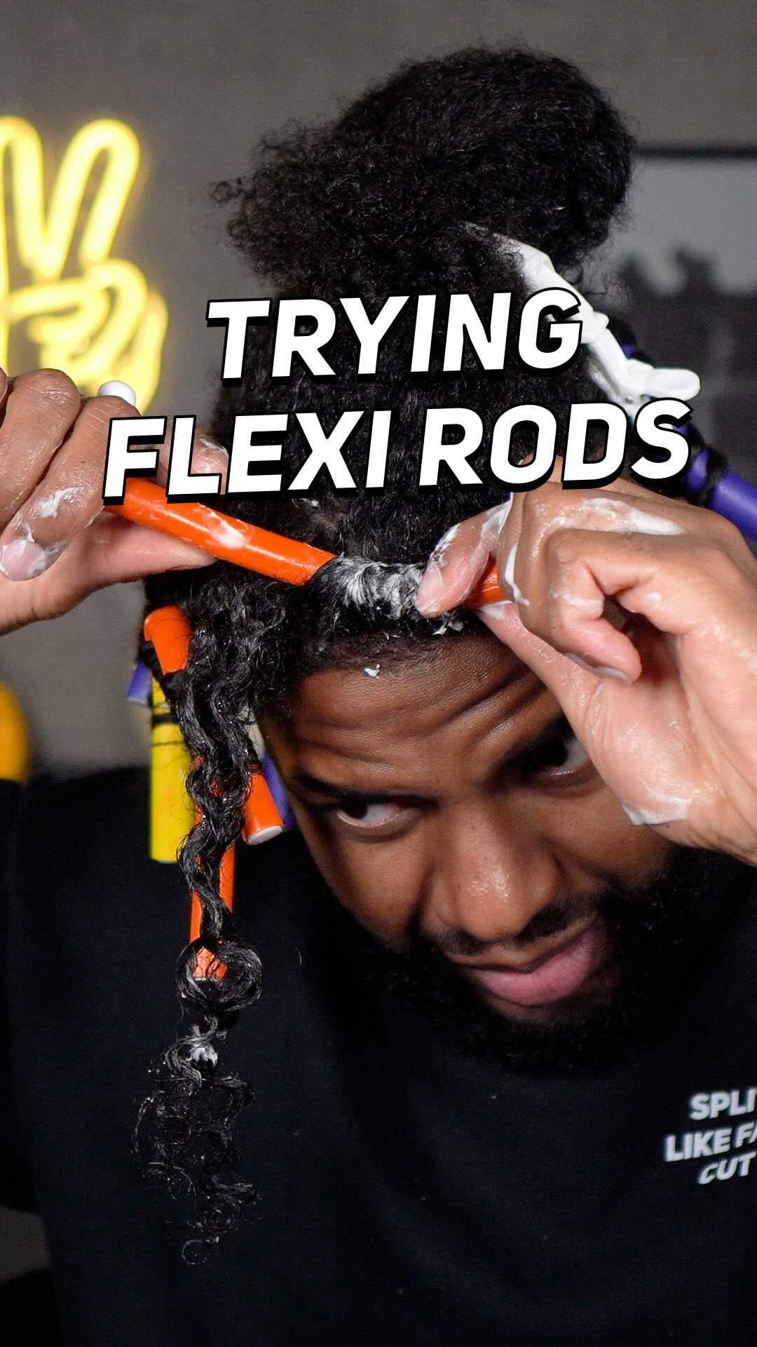 Instagram post by @willnotwilly for Carol's Daughter. Caption reads: I used to be HATE doing flexi rod sets! I thought....