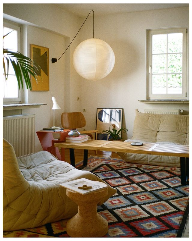 Instagram post by @smnstr_ for Wall of Art. Caption reads: Our little house on Portra 400 🎞️....