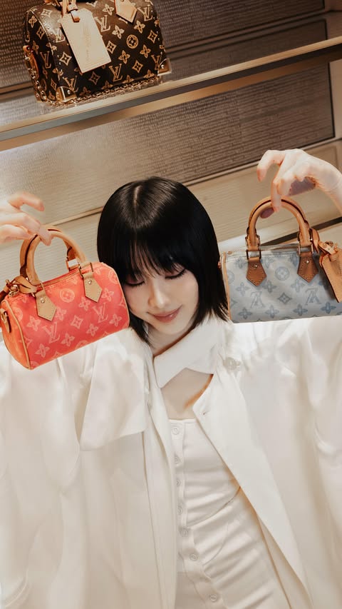 Instagram post by @corinchien for Louis Vuitton. Caption reads: [...] Thank you for having me....