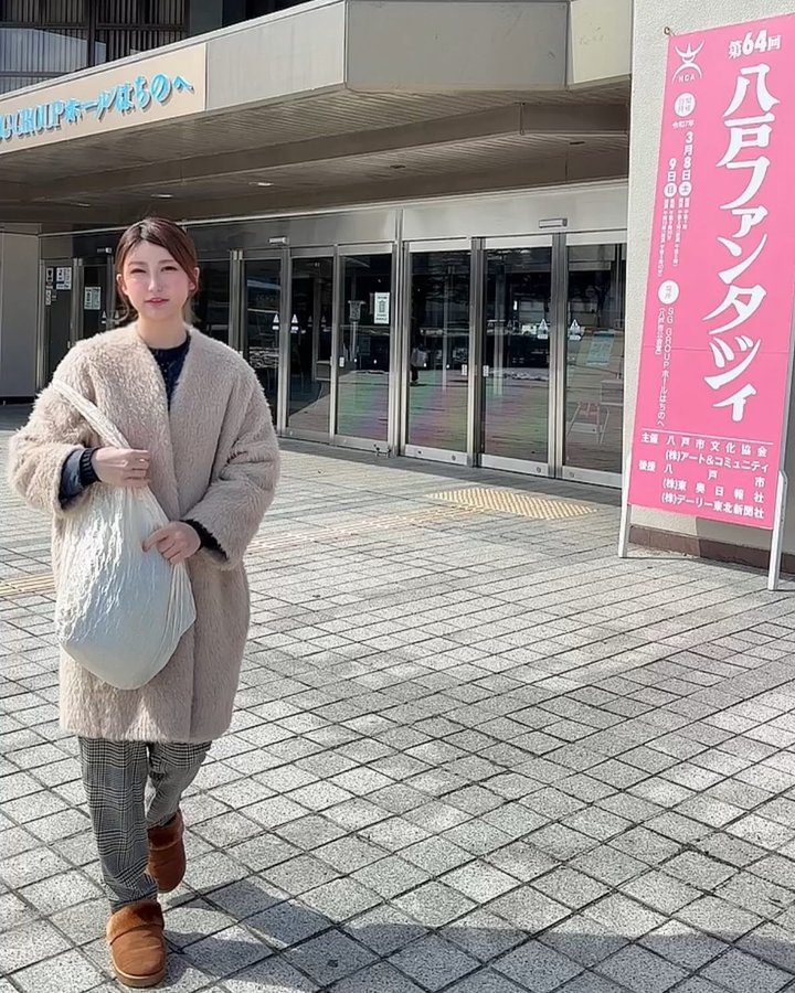 Instagram post by @elina_oku.official for Lulu.. Caption reads: 第64回
#八戸ファンタジィ 
SG....