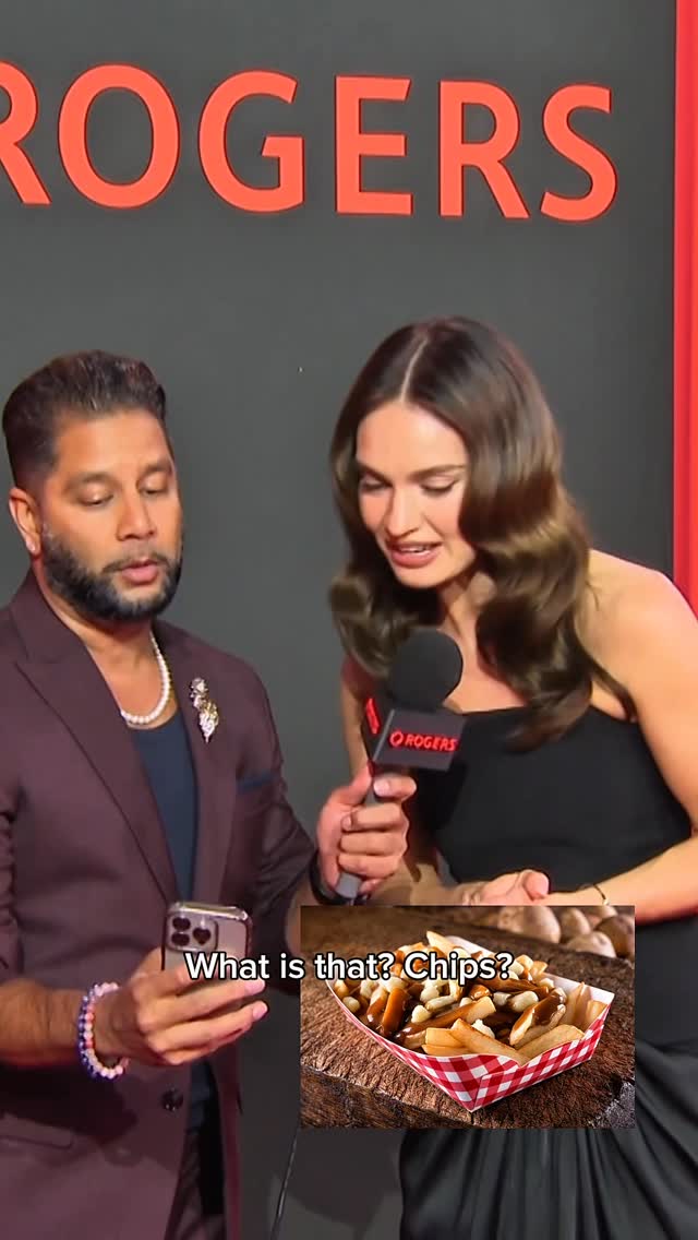 Instagram post by @breakfasttelevision for Rogers. Caption reads: Poutine, butter tarts, and ketchup chips… Which of....