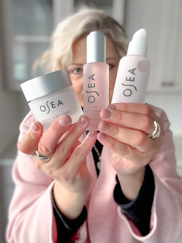 Instagram post by an influencer for OSEA. Caption reads: [...] product just launched from @oseamalibu....