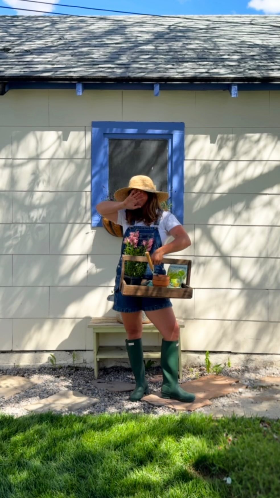 Instagram post by @apkipps for Ferry-Morse. Caption reads: [...] so many seeds to plant, including my....