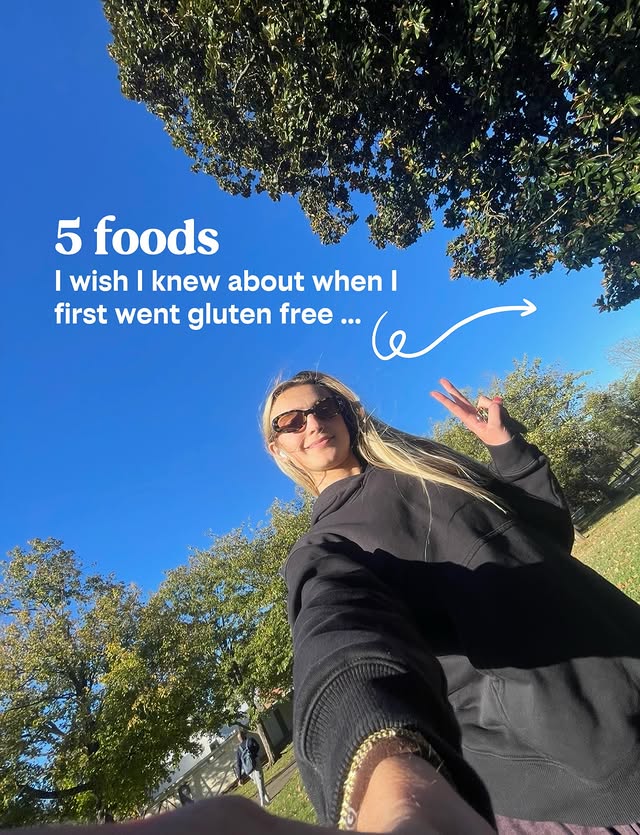 Instagram post by @glutenfreelucia for Mission Foods. Caption reads: Let’s help out our new to gluten free friends!!....