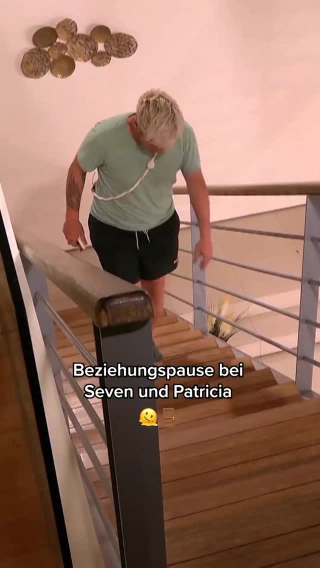 Instagram post by @patriciablancoofficial for SAT.1. Caption reads: Kein Zugang für Patricia! 🚪⚠️ Seven sucht das....