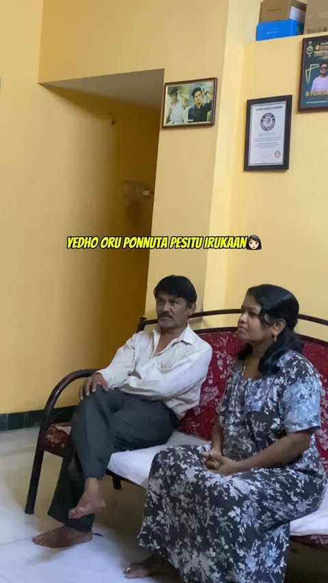 Instagram post by @the_vky_official for Vijay Television. Caption reads: [...] • #KadhalKadhalKadhal #VijayTV....