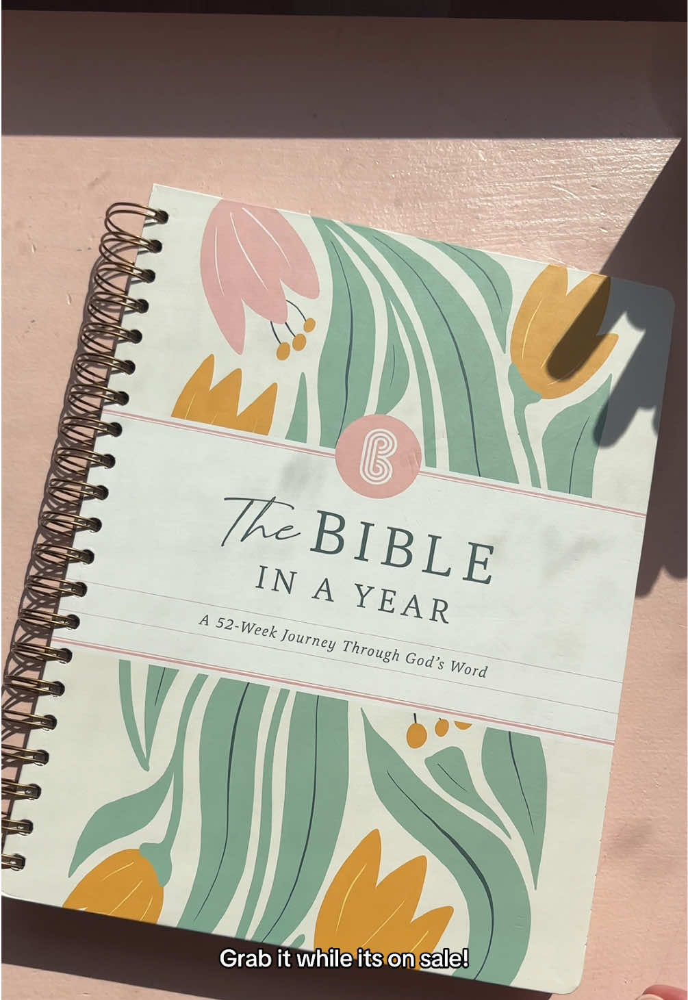 TikTok post by @daomi1915 for Spiral Bible. Caption reads: [...] #tiktokshopcreatorpicks #growinfaith....