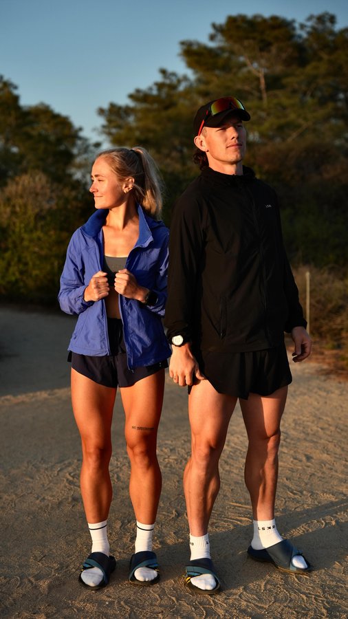 Instagram post by @alliegibbons_ for OOFOS. Caption reads: LET’S GET IT @bostonmarathon 🦄 

If you’re in....