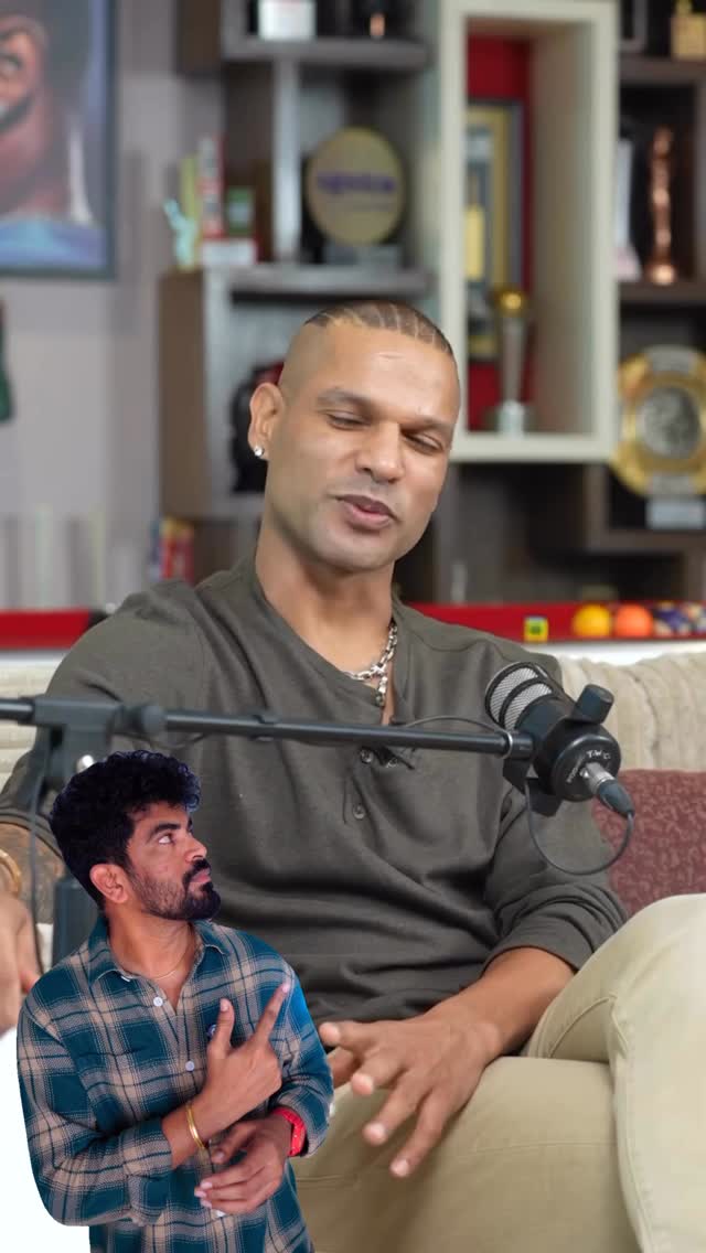 Instagram post by @venkyunboxtrends for Mamaearth. Caption reads: 🔥 Shikhar Dhawan’s skincare secret finally....