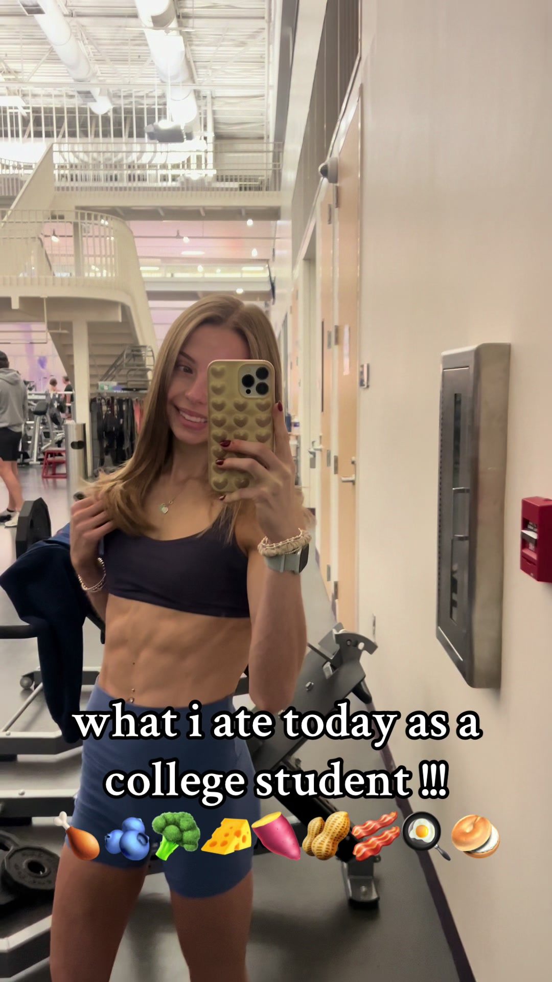 TikTok post by @kalahguthrie for Grüns. Caption reads: ready for my weekend bites 🤭 #wieiad....