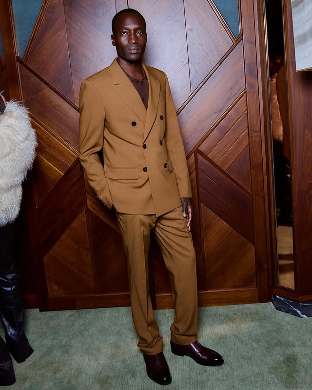 Instagram post by @dennisokwera for GIVENCHY. Caption reads: Givenchy & LVMH Fragrance Pre-BAFTA Week Dinner.....