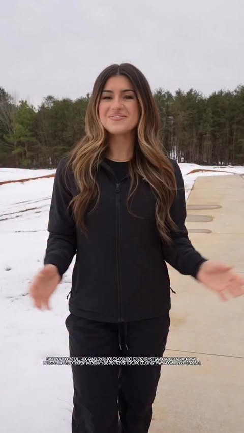 Instagram post by @hailiedeegan for DraftKings. Caption reads: Get in on the action with @draftkings_sportsbook....