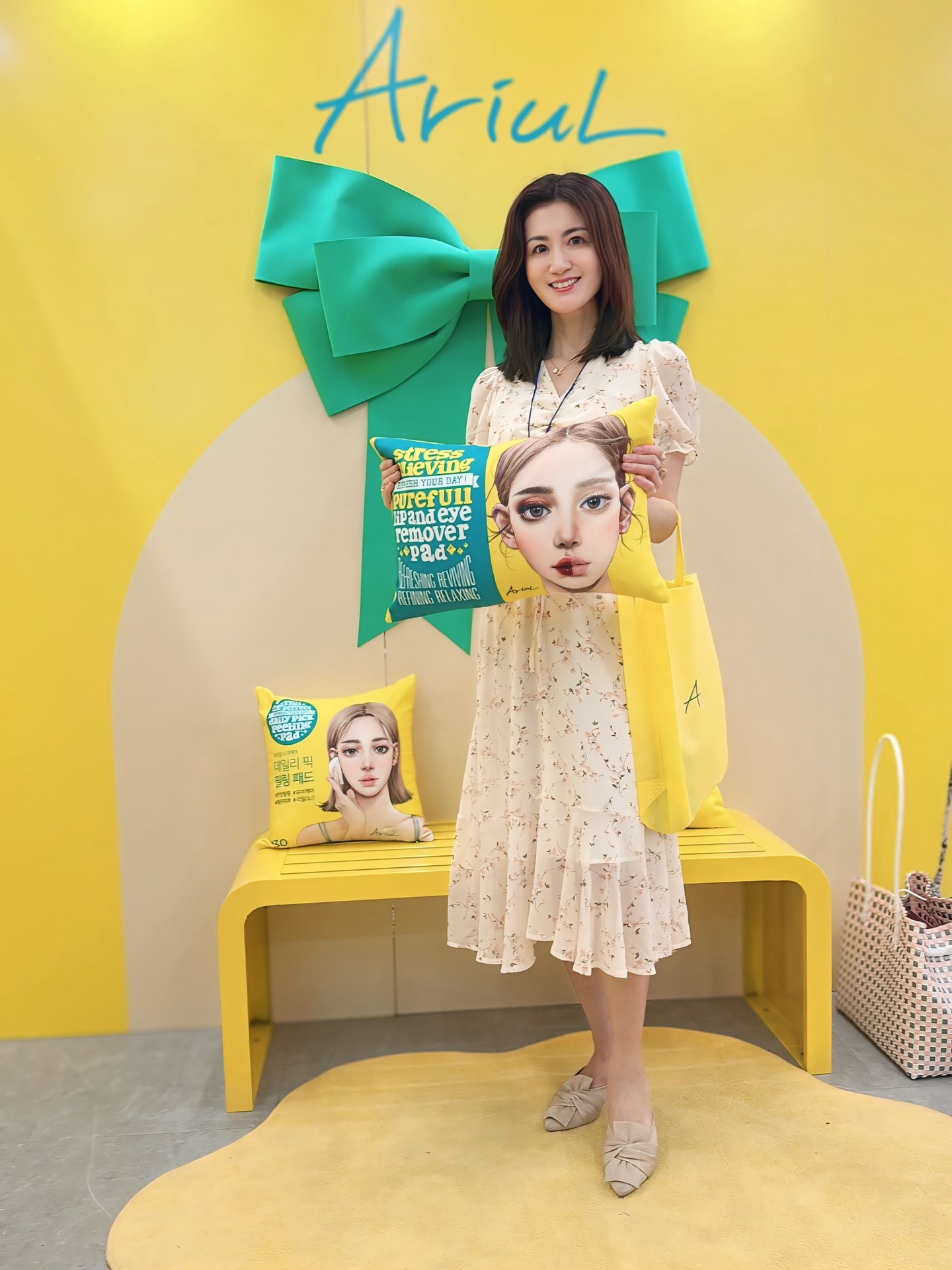 Instagram post by @akarisano for Arencia. Caption reads: 【PR】

第2回 Reverb K-Beauty Festival....