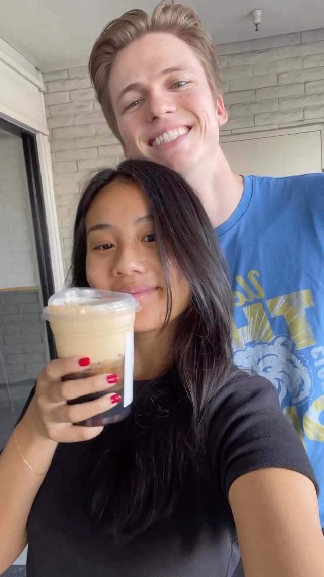 Instagram post by @isabelleemichelle for hims. Caption reads: [...] @hers hair care products! You can find @hims....