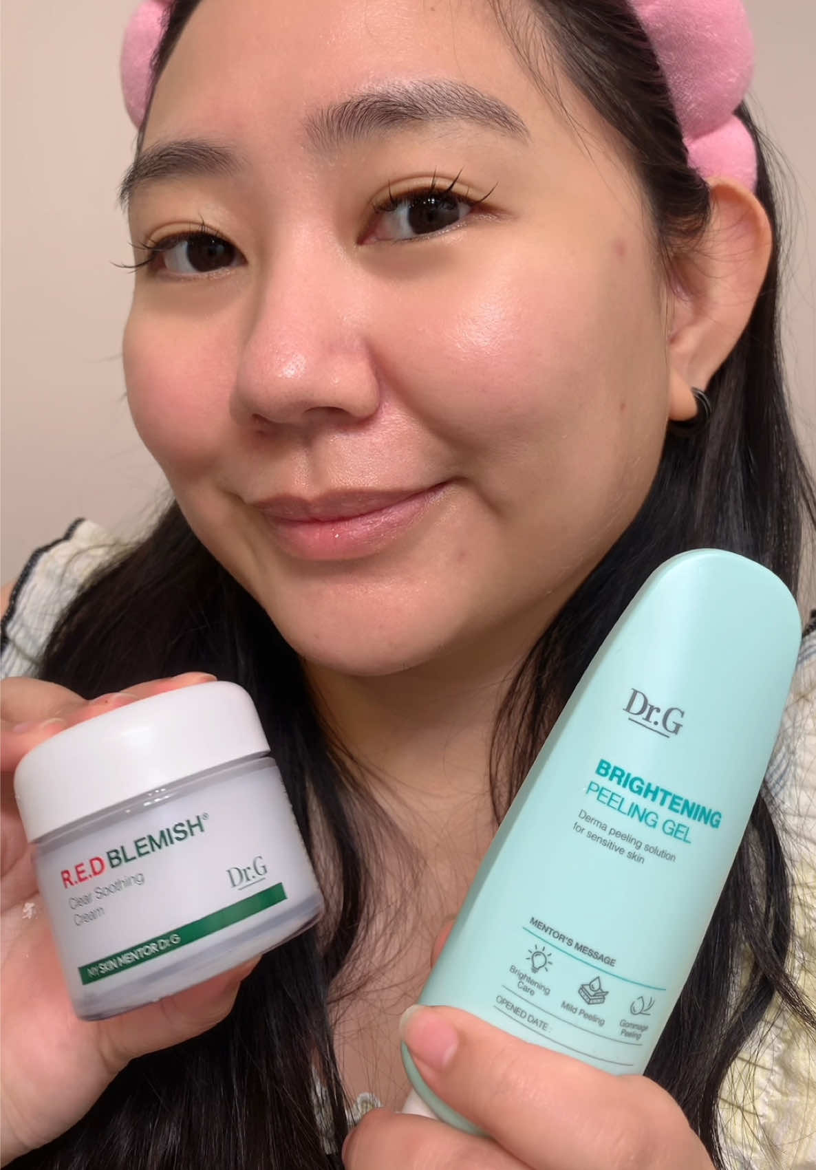 TikTok post by @hazeltan146 for Picky. Caption reads: [...] #aquapeel #exfoliator #kbeauty @Picky....