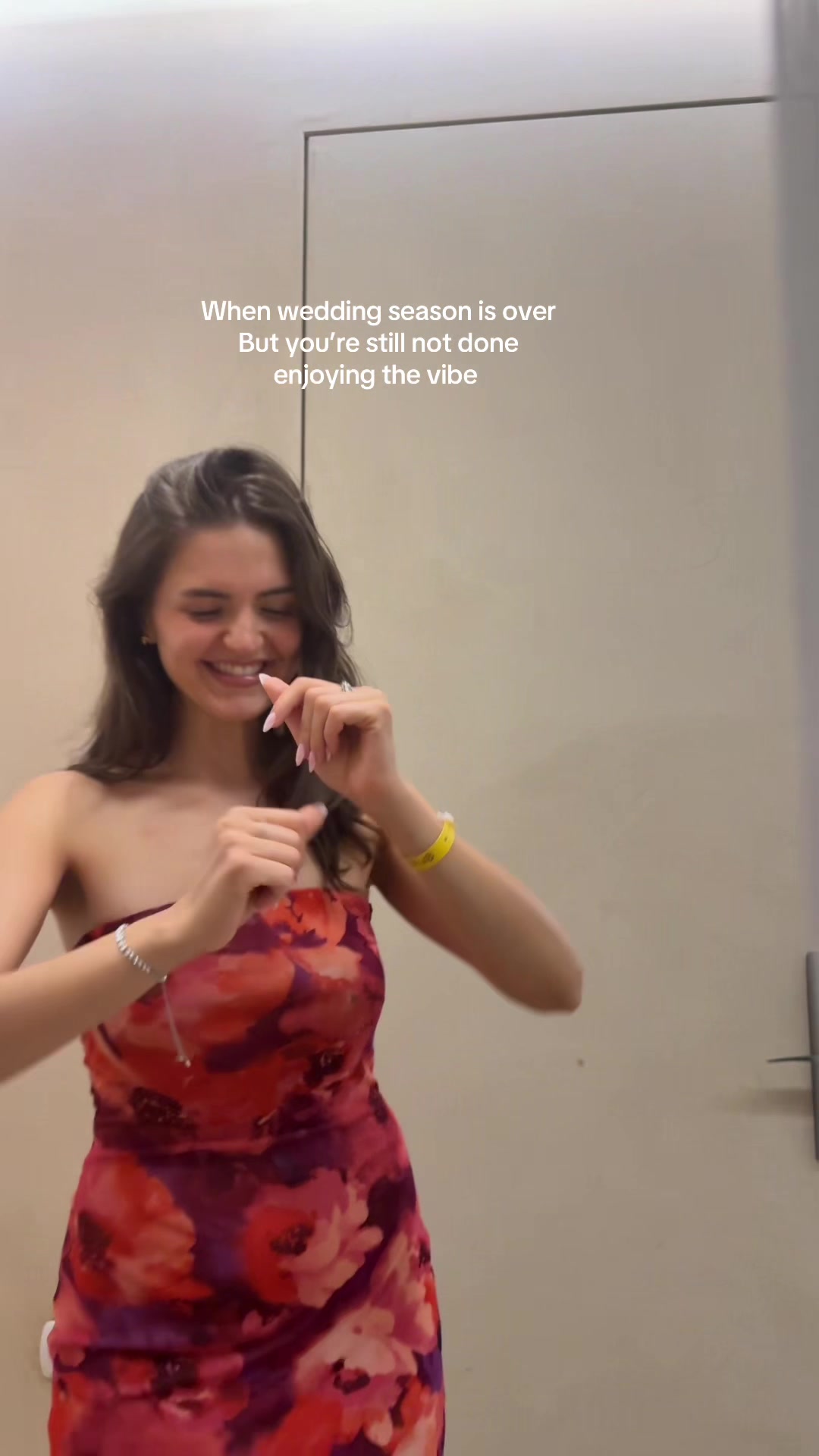 TikTok post by @binabehluli for 12th Tribe. Caption reads: I’m not done yet #albanian #albaniantiktok....