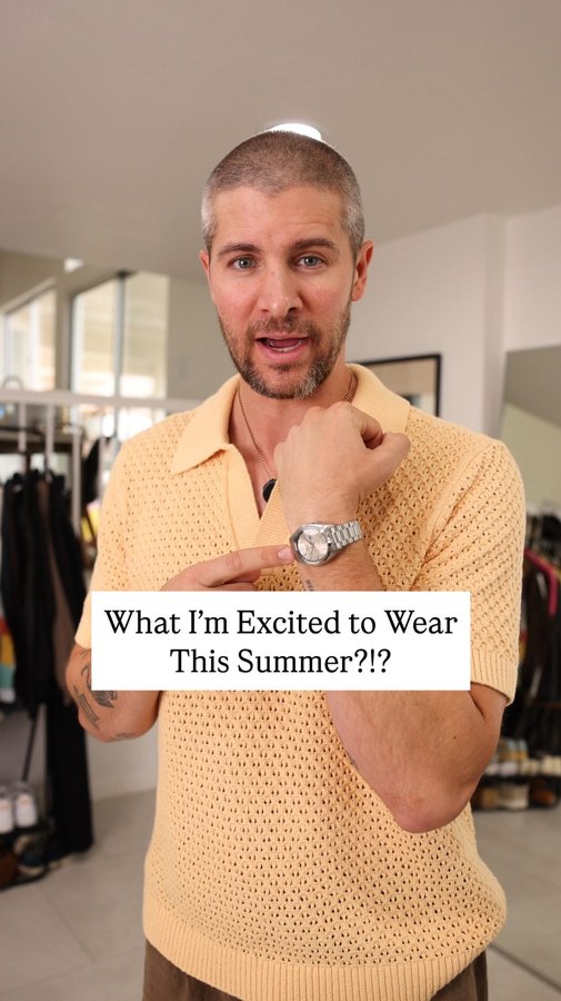 Instagram post by @parkeryorksmith for Seiko Watches. Caption reads: My new @seikowatchUSA 5 Sports works in ALL my....