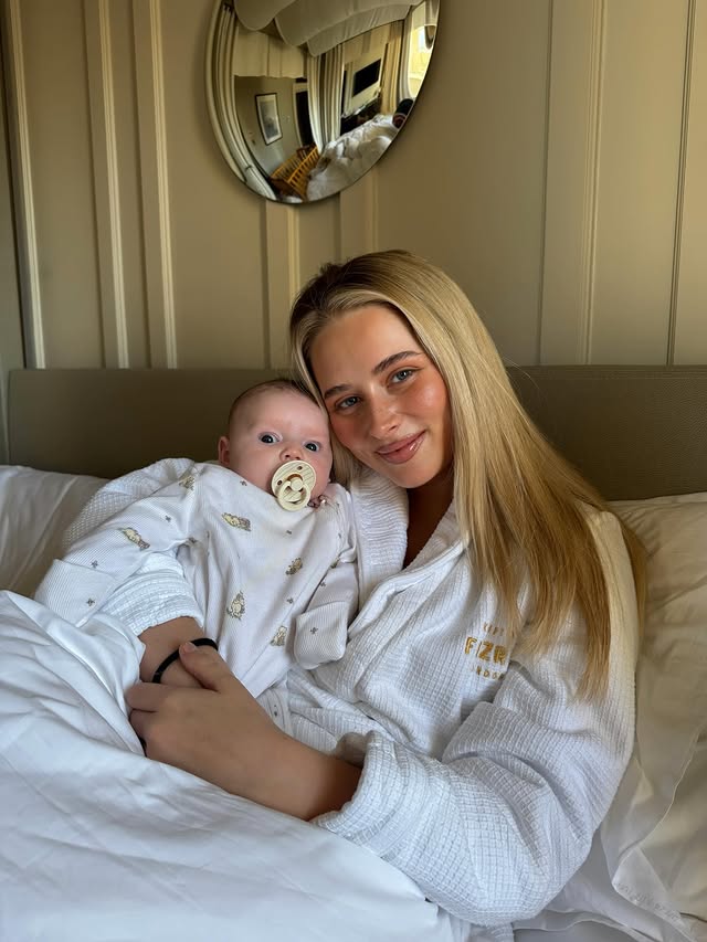 Instagram post by @laurensaddingtonx for Childs Farm. Caption reads: [...] 😂 and it was a dream 😍 thank you....