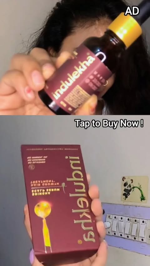 Instagram post by @rewtikaur for Indulekha. Caption reads: Just 3 drops a day – that’s all it takes!
With....