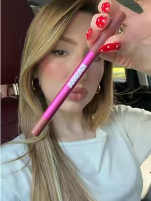 TikTok post by @alyssamslzr for BASMA Beauty. Caption reads: [...] always starts with a good liner 💋 @BASMA....
